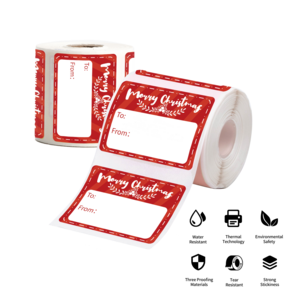 BT M110-, BT M220 juleetiketter, 4 x 3 cm, 230-pakning