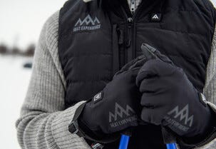 HeatX Everyday oppladbare votter med batteri, XS–XXL