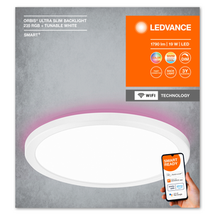 Ledvance SMART+ ORBIS Ultra Slim plafond 235 mm RGBW