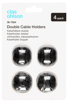 Kabelhållare dubbel