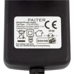 Muuntaja 4,5 V DC/1000 mAh 