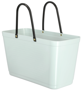 Hinza veske grønn stor, Green Plastic