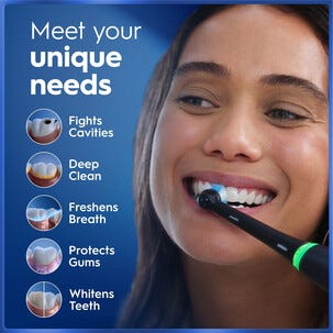 Oral-B iO5 Duo eltandborste , 5 borstlägen, 2-pack