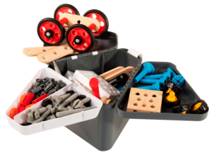 Lek- och pyssellåda för resan, Teebee