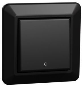 Elko RS 2-polet strømbryter utendørs, svart