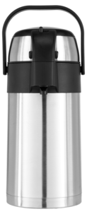 Pumpekanne kaffe, rustfritt stål 2,5 liter