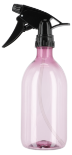 Suihkepullo läpinäkyvä, 500 ml