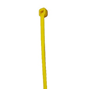 Buntebånd gule, 150 x 3,2 mm, 100-pack