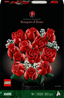 LEGO Rosor bukett blommor 10328, från 18 år