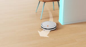 Xiaomi E5 robotdammsugare med moppfunktion, vit