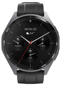 Hama 7010 smartwatch, AMOLED, GPS, svart/antracit