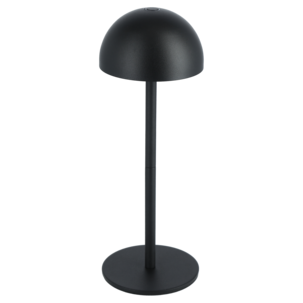 Timo uppladdningsbar bordslampa utomhus, svart