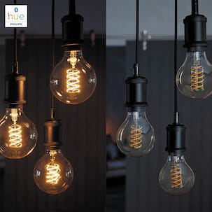 Philips Hue White Filament, normalpære E27 Bluetooth