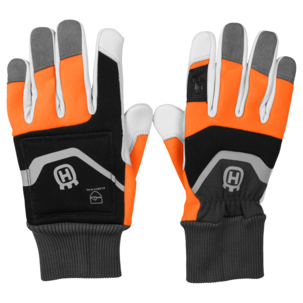 Husqvarna Functional hanske med sagbeskyttelse, skinn