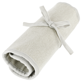 Besticklinda till picknickkorgen, beige