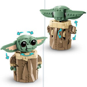 LEGO Star Wars Grogu ja leijuvaunut 75403, yli 10-vuotiaille