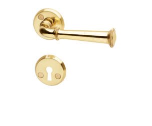 Habo Bergamo dørhåndtak med nøkkelskilt, innerdør