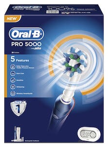Sähköhammasharja Braun Oral-B PRO 5000 SmartGuide Cross Action
