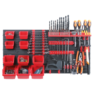 Kistenberg KOR4-S411 verktygstavla med krokar och hållare