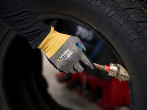 Tegera 8805R skärskyddshandskar med värmeskydd, B