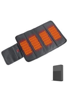 Sitteunderlag med varme, oppladbart