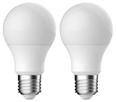 Normallampa LED E27 4,8 W Clas Ohlson, varmvit