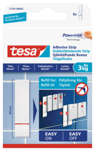 Självhäftande remsor Tesa