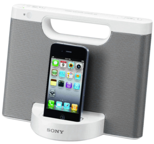 Dockningshögtalare för iPod/iPhone, Sony RDP-M5iP