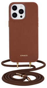Anmiki mobildeksel med skulderreim til iPhone 13 Pro