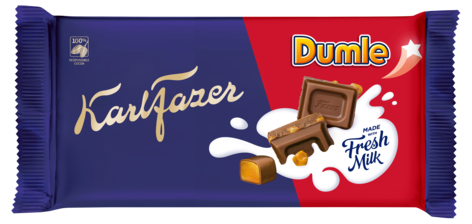 Karl Fazer Dumle mjölkchoklad 145 g