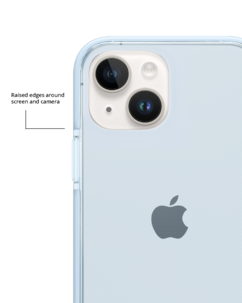 Holdit gjennomsiktig deksel til iPhone 14 og iPhone 13 