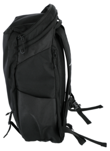 Reppu lokeroilla, tietokonereppu, 23 litraa, musta