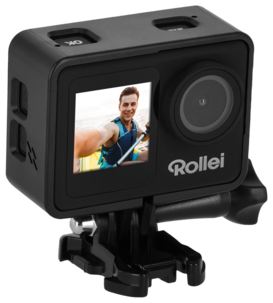 Rollei D2Pro 4K Actionkamera ja lisätarvikkeet