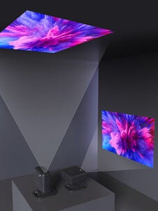 Bærbar projektor med Full HD, 250 ANSI, Bluetooth