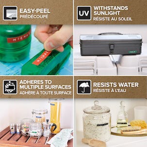 Dymo 3D pregebånd 3-pakning