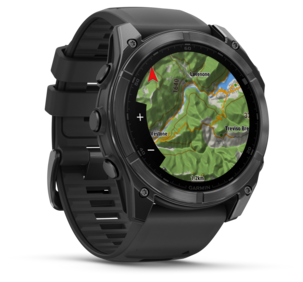 Garmin Fenix 8 Urheilukello GPS harmaa, musta