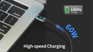 USB-C- till USB-C-kabel med display, 1 m
