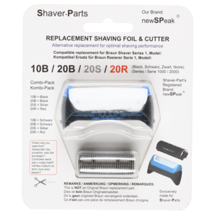 Rakhuvud 10B/20B till rakapparat Braun Series 1