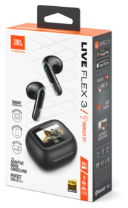 JBL Live Flex 3 trådløse in-ear-ørepropper med lang batteritid