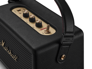 Marshall Kilburn III bærbar Bluetooth-høyttaler, svart