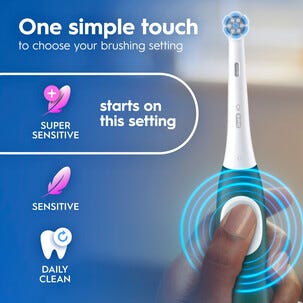 Oral-B iO 2 eltandborste, 3 borstlägen