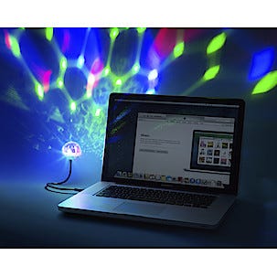 Discolampa med USB, Ion Party Ball