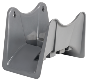 Kasteluletkun pidike, lokero tarvikkeille, muovi