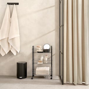 Duschdraperi med tygkänsla