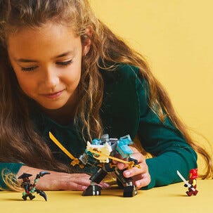 LEGO Ninjago Zanes kamprobotdrakt 71827, fra 6 år