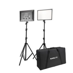Nanlite LumiPad 25 fotolampa med stativ LED, 2 paneler