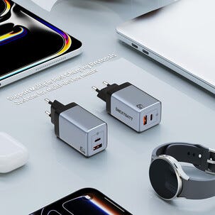 Nextbatt hurtiglader 45 W USB-C/USB-A