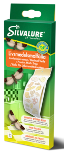 Fälla för livsmedelsmal Silvalure