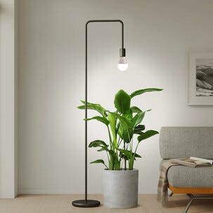 Växtlampa LED E27, odlingslampa inomhus, 9 W
