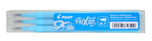 Refill til Pilot Frixion Clicker kryssordpenn, 3-pakning